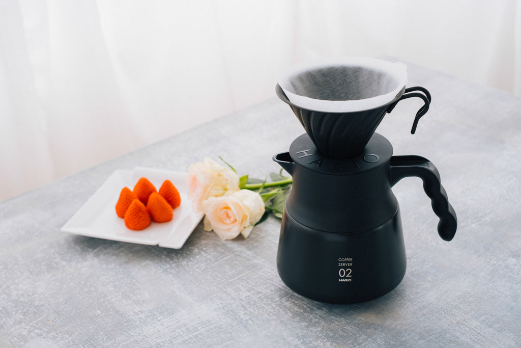 Hario VDMR-02-MB hÂndbrygger V60 02 sort metall