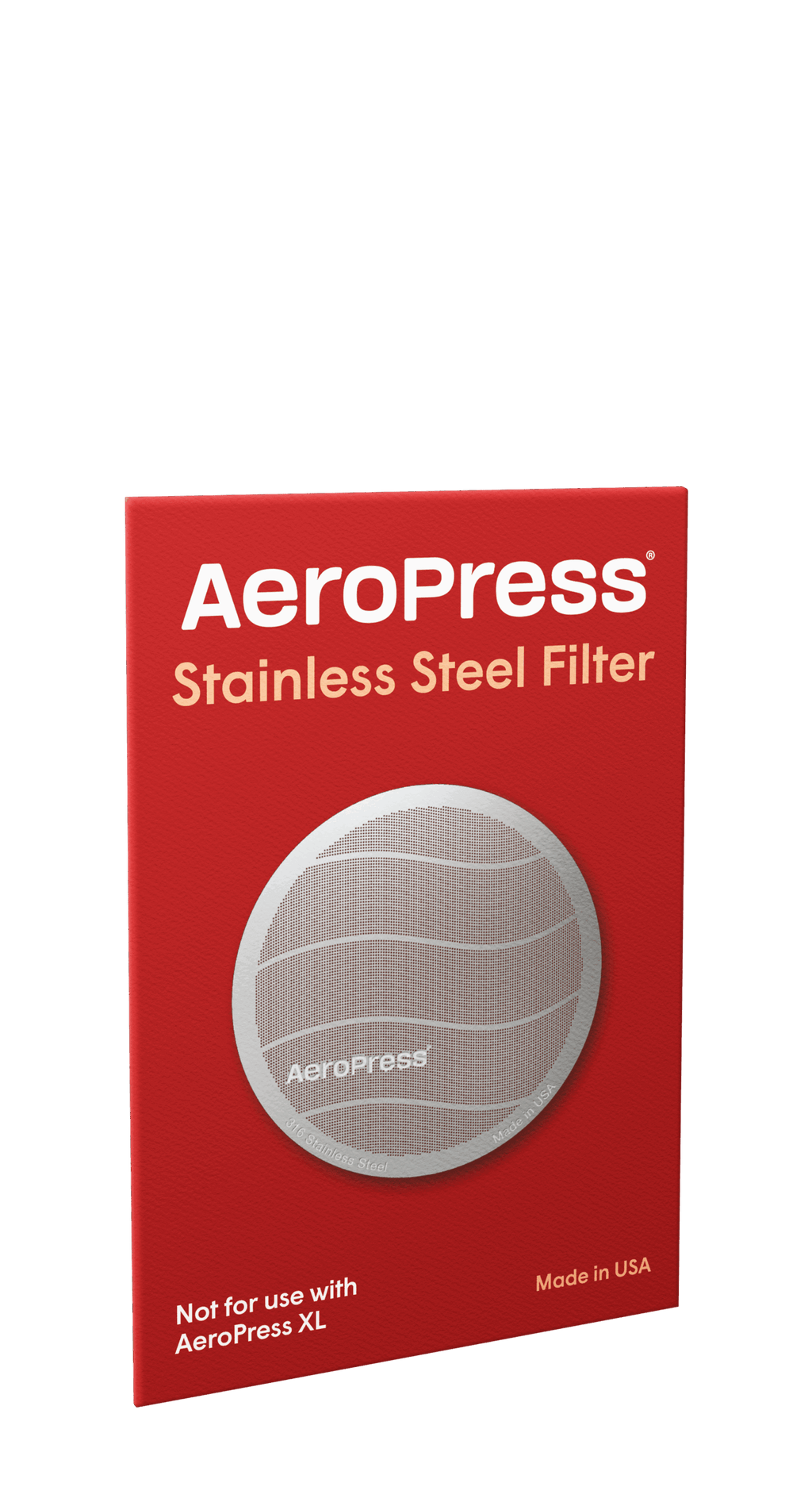 AeroPress Stålfilter (org./go)