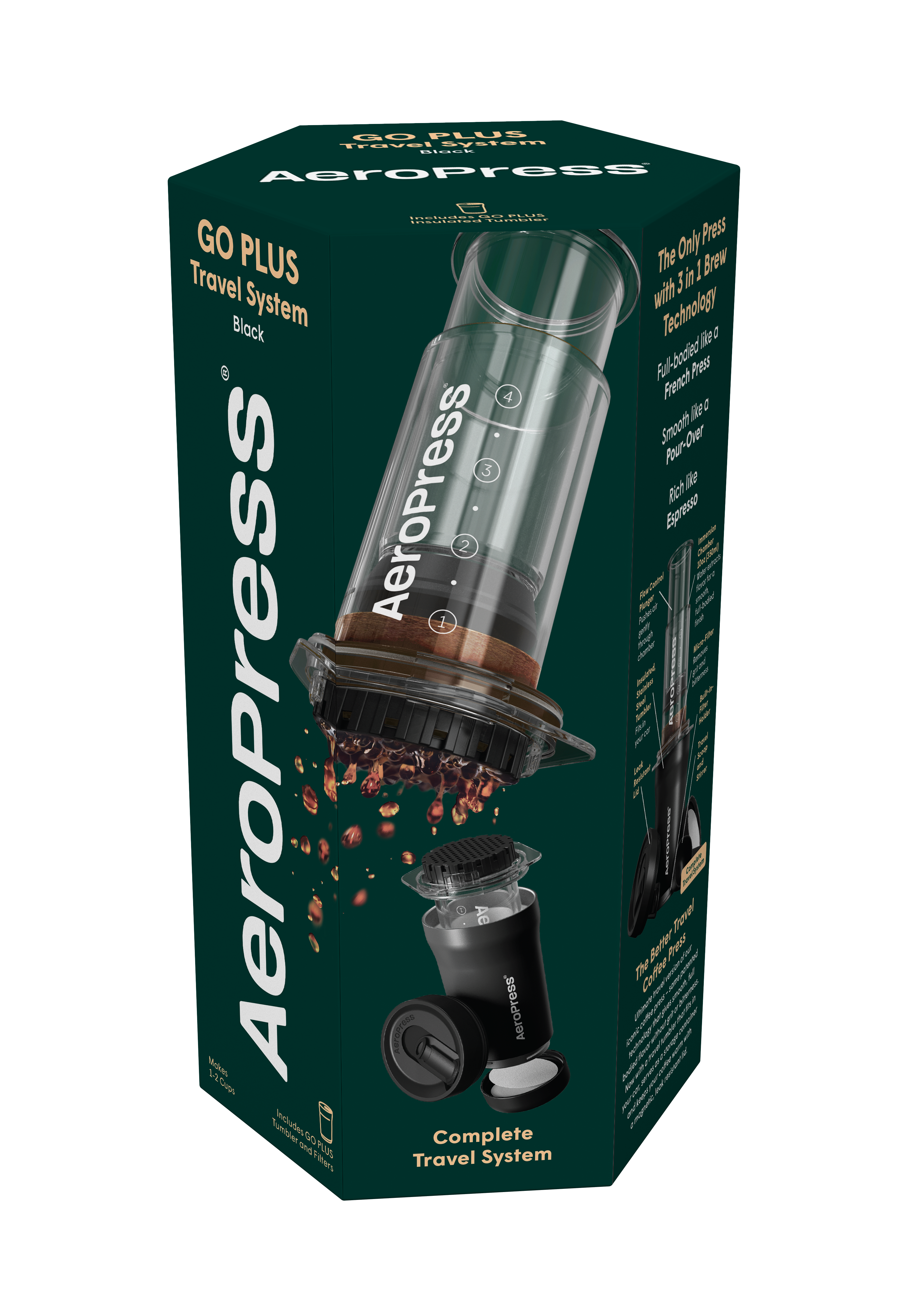 AeroPress Go Plus Travel System