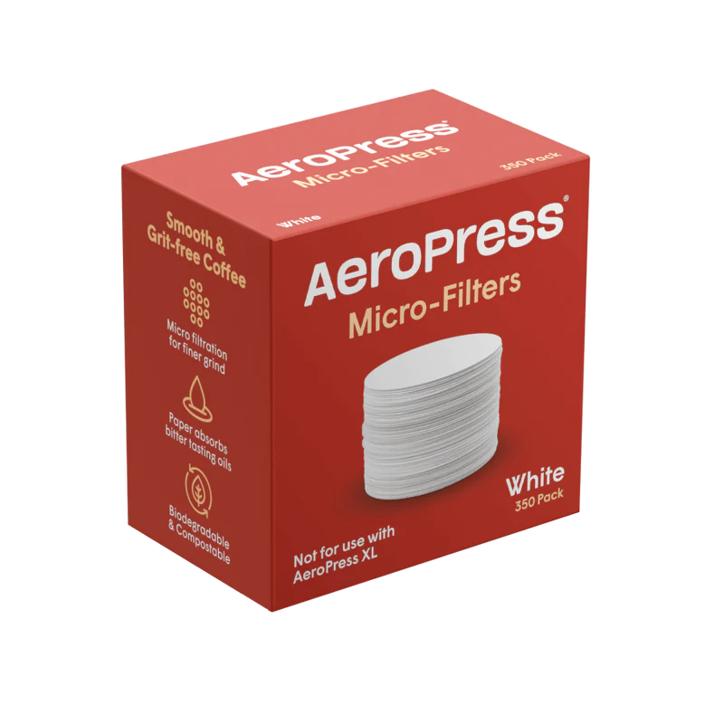 AeroPress Papirfilter Hvit - 350stk.