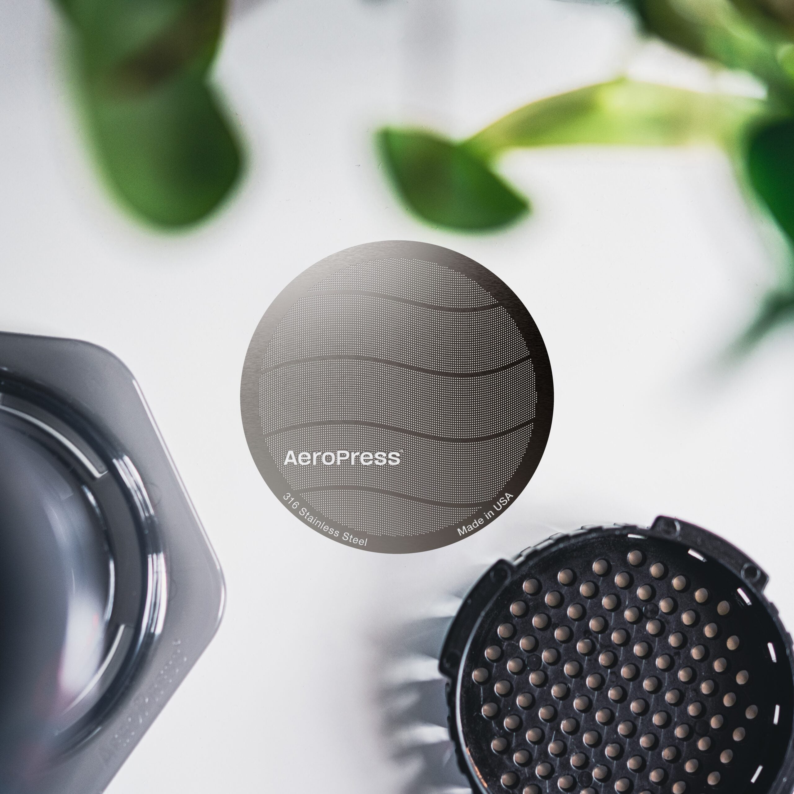 AeroPress Stålfilter (org./go)