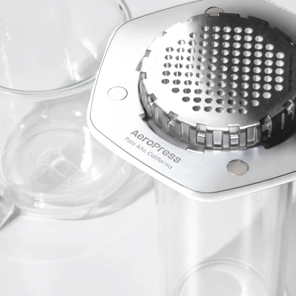 AeroPress Premium Coffee Press - White