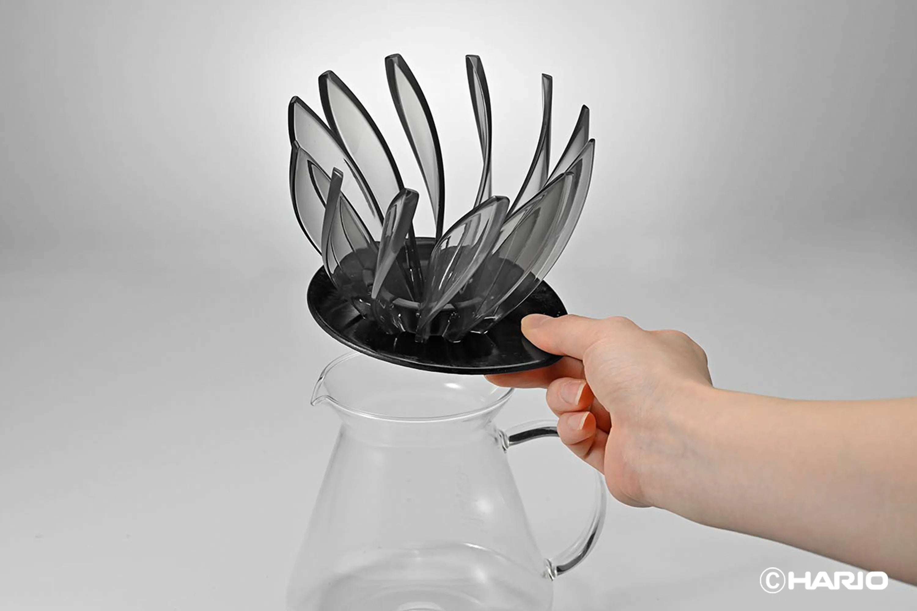 Hario, VDSU-02-TB SUIREN, transparent black