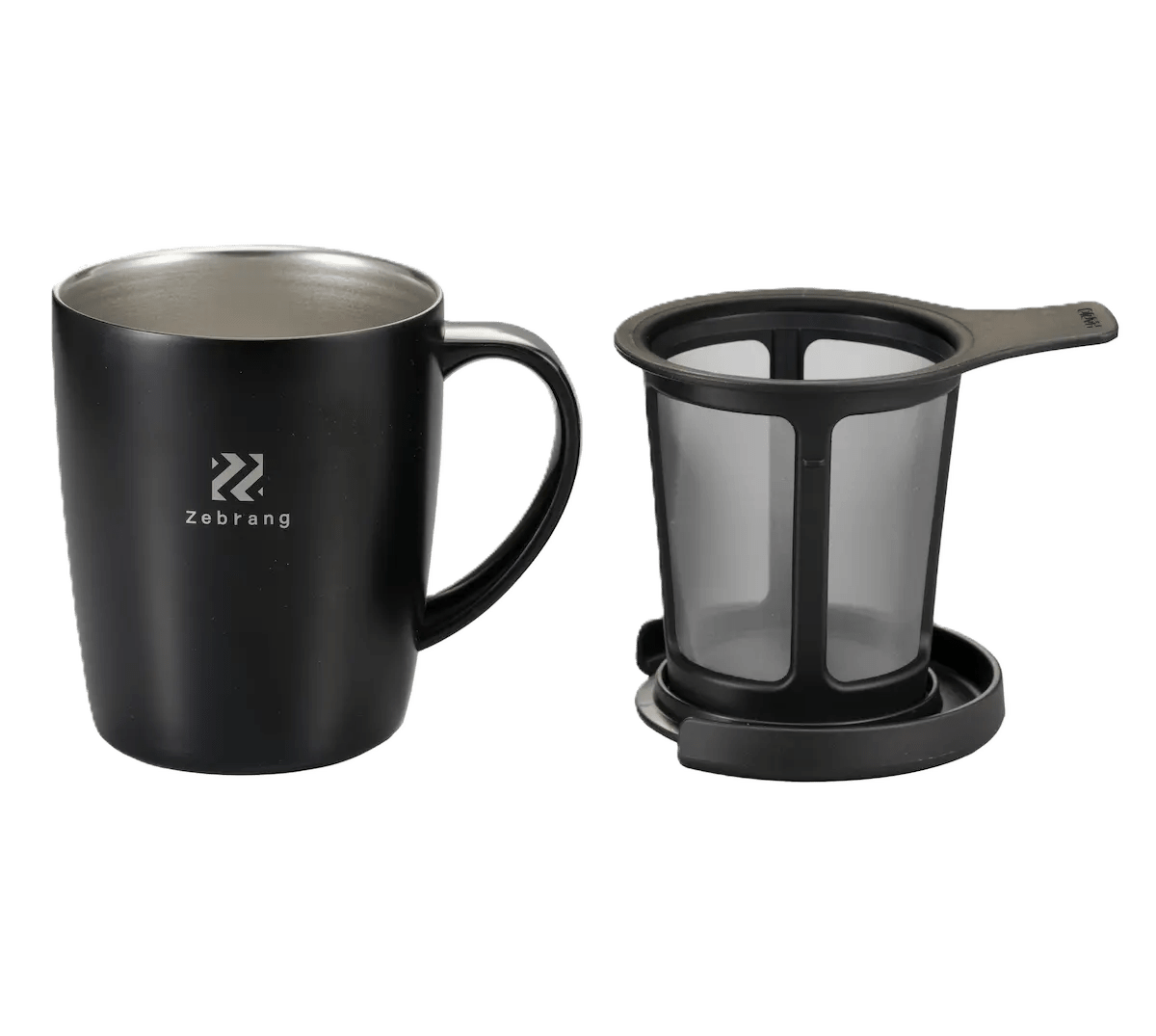 Hario ZB-SMCM-300B Zebrang Insulated Mug with Lid 300ml