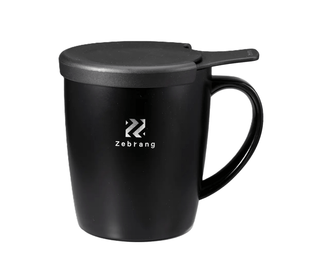 Hario ZB-SMCM-300B Zebrang Insulated Mug with Lid 300ml