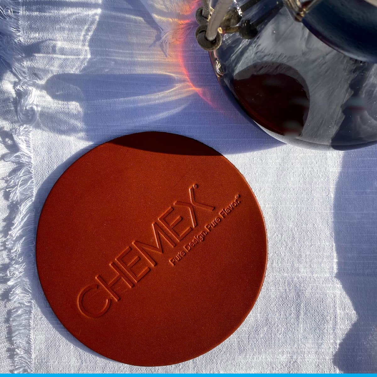 Chemex CC-2 Coaster Leather