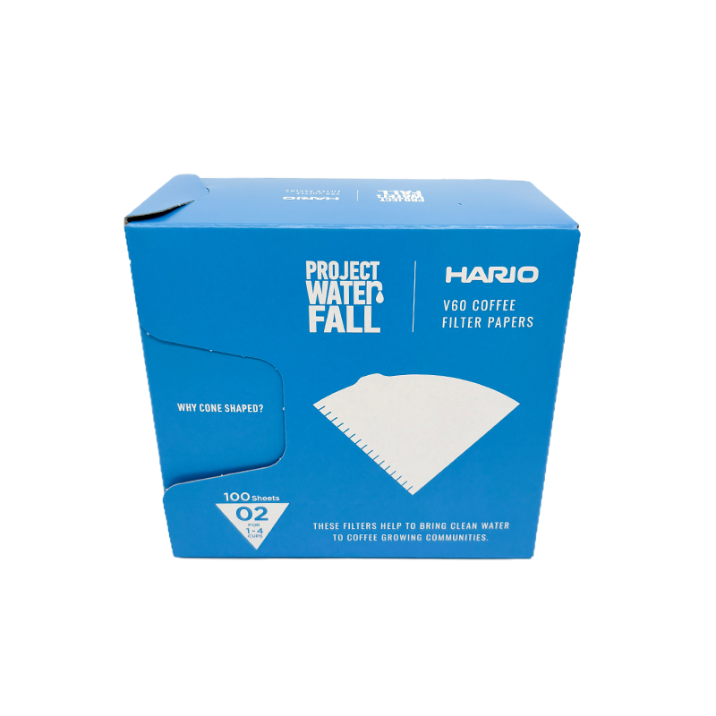 Hario x Project Waterfall V60 Papirfilter