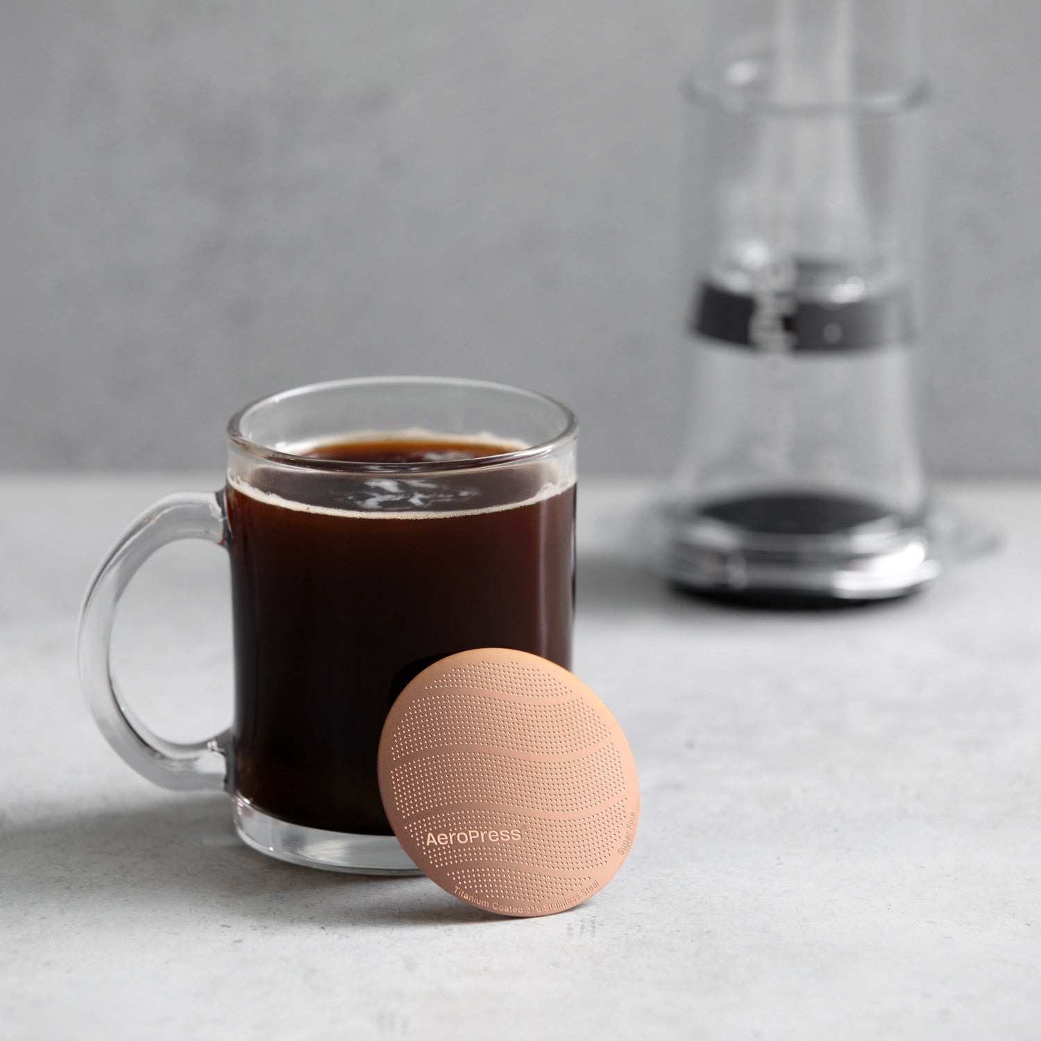 Aeropress Gulltone metalfilter